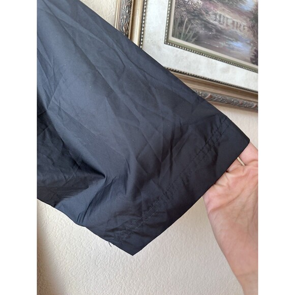 Zero Restriction Golf Tour Series Black 1/4 Zip Short Sleeve Wind Shirt Men’s M - Picture 2 of 7